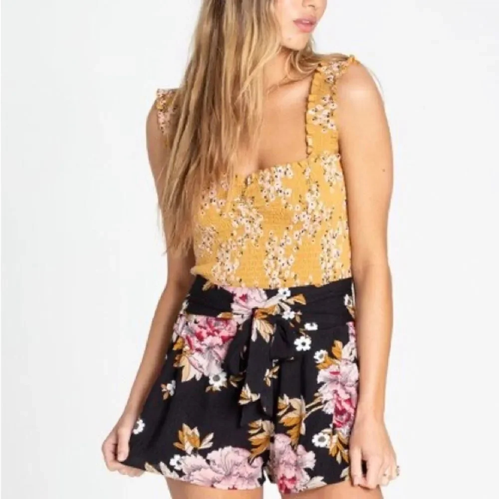 Billlabong Sun Dreamer Bodycon Crop Top